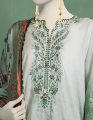 GREEN LAWN EMBROIDERED UNSTITCHED 3PC