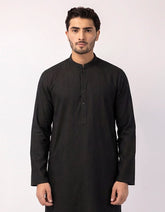 black-cotton-semi-formal-kurta-jjks33900
