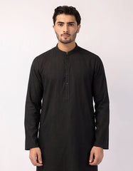 black-cotton-semi-formal-kurta-jjks33900