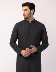 black-cotton-semi-formal-kurta-trousers-jjkps33900