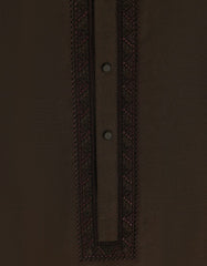 coffee-brown-cotton-semi-formal-kameez-shalwar-jjksa33904
