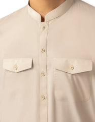 LIGHT BEIGE CASUAL KURTA TROUSERS