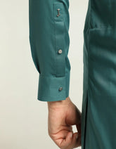 GREEN SEMI-FORMAL KAMEEZ SHALWAR