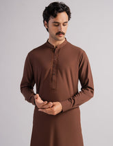 brown-semi-formal-kurta-trousers-jjkpa33995