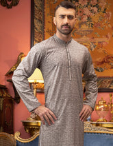 SAND COTTON KURTA | JJK-S-34157