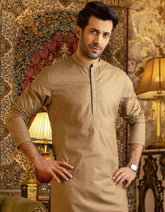 FAWN COTTON KURTA | JJK-S-34163