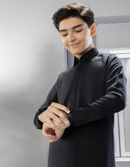 BLACK BLENDED KAMEEZ SHALWAR