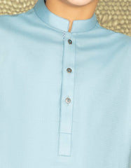 CYAN COTTON KAMEEZ SHALWAR | JCKS-S-35874