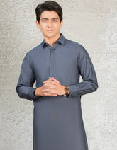 BLUE COTTON KURTA PAJAMA | JTKP-S-35885