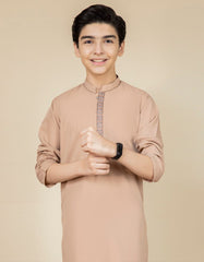 TEA PINK BLENDED KAMEEZ SHALWAR | JCKS-S-35900