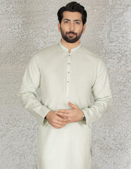 MINT GREEN COTTON KURTA | JJK-S-36865