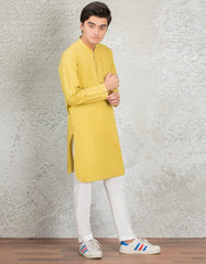 LIME GREEN COTTON KURTA | JTK-S-38381