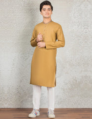 MAUVE COTTON KURTA | JTK-S-38463