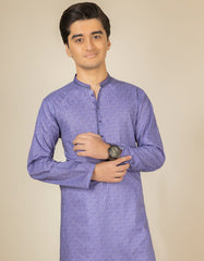 PURPLE COTTON KURTA | JTK-S-38498
