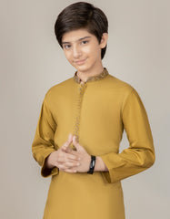 MUSTARD COTTON KAMEEZ SHALWAR | JCKS-S-38509