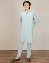 DULL SKY BLENDED KURTA PAJAMA | JCKP-S-38519