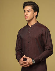 PURPLE COTTON KURTA | JTK-S-38528