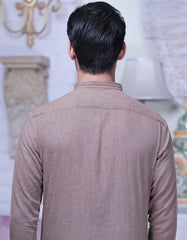 BROWN BLENDED KURTA | JJK-A-39195