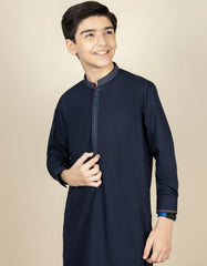BLUE BLENDED KAMEEZ SHALWAR | JCKS-S-39277