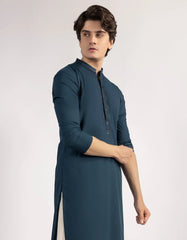 TEAL SEMI-FORMAL KURTA