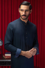CALVIA - TEAL COTTON EXCLUSIVE KAMEEZ SHALWAR