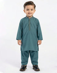 SEA GREEN SEMI-FORMAL KAMEEZ SHALWAR
