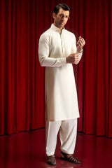 ATLANTA - CREAM BLENDED KAMEEZ SHALWAR