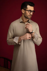 ANTI POLO - SAND BLENDED KAMEEZ SHALWAR