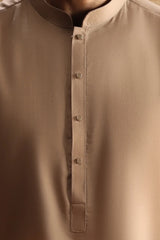 HAARLEM - KHAKI EXCLUSIVE KAMEEZ SHALWAR