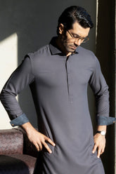 GOTHENBURG - GREY EXCLUSIVE KAMEEZ SHALWAR