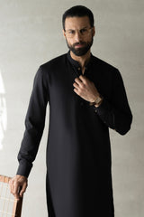 YALGOO - BLACK EXCLUSIVE KAMEEZ SHALWAR