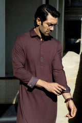 HARROGATE - BURGUNDY EXCLUSIVE KAMEEZ SHALWAR