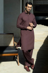 HARROGATE - BURGUNDY EXCLUSIVE KAMEEZ SHALWAR