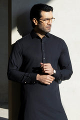 HARROGATE - BLACK EXCLUSIVE KAMEEZ SHALWAR
