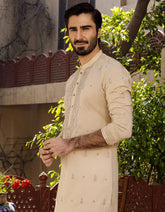 FAWN COTTON KURTA | JJK-S-40185