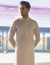 TEA PINK COTTON KURTA | JJK-S-40255