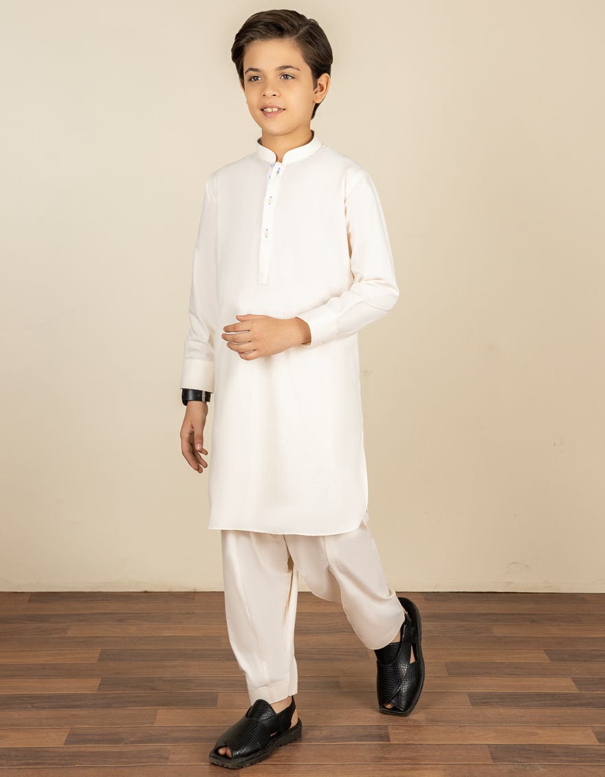 FAWN BLENDED KAMEEZ SHALWAR | JCKS-S-40265