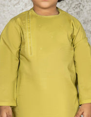 GREEN COTTON KURTA | JCK-S-41104