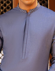 BLUE BLENDED KAMEEZ SHALWAR | JTKS-S-41162