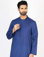 BLUE COTTON KURTA | JJK-S-42310