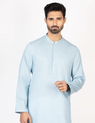BLUE COTTON KURTA | JJK-A-42365