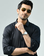 BLACK KAMEEZ SHALWAR | JJKS-A-42389