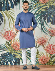 BLUE KURTA | JJK-44077
