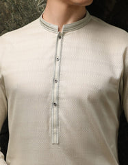 APPLE GREEN COTTON KURTA | JJK-S-46487