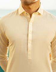 CREAM CVC KAMEEZ SHALWAR | JTKS-A-46592