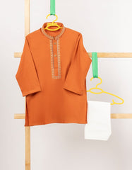 ORANGE BLENDED SEMI-FORMAL KAMEEZ SHALWAR