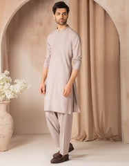 MAUVE BLENDED SEMI-FORMAL KAMEEZ SHALWAR