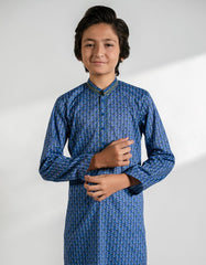 ROYAL BLUE COTTON KURTA