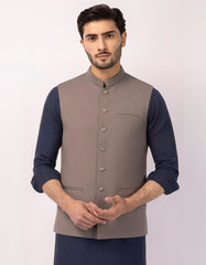 STONE GREY WAISTCOAT