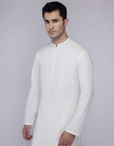 CREAM BLENDED KAMEEZ SHALWAR | JJKS-A-50032
